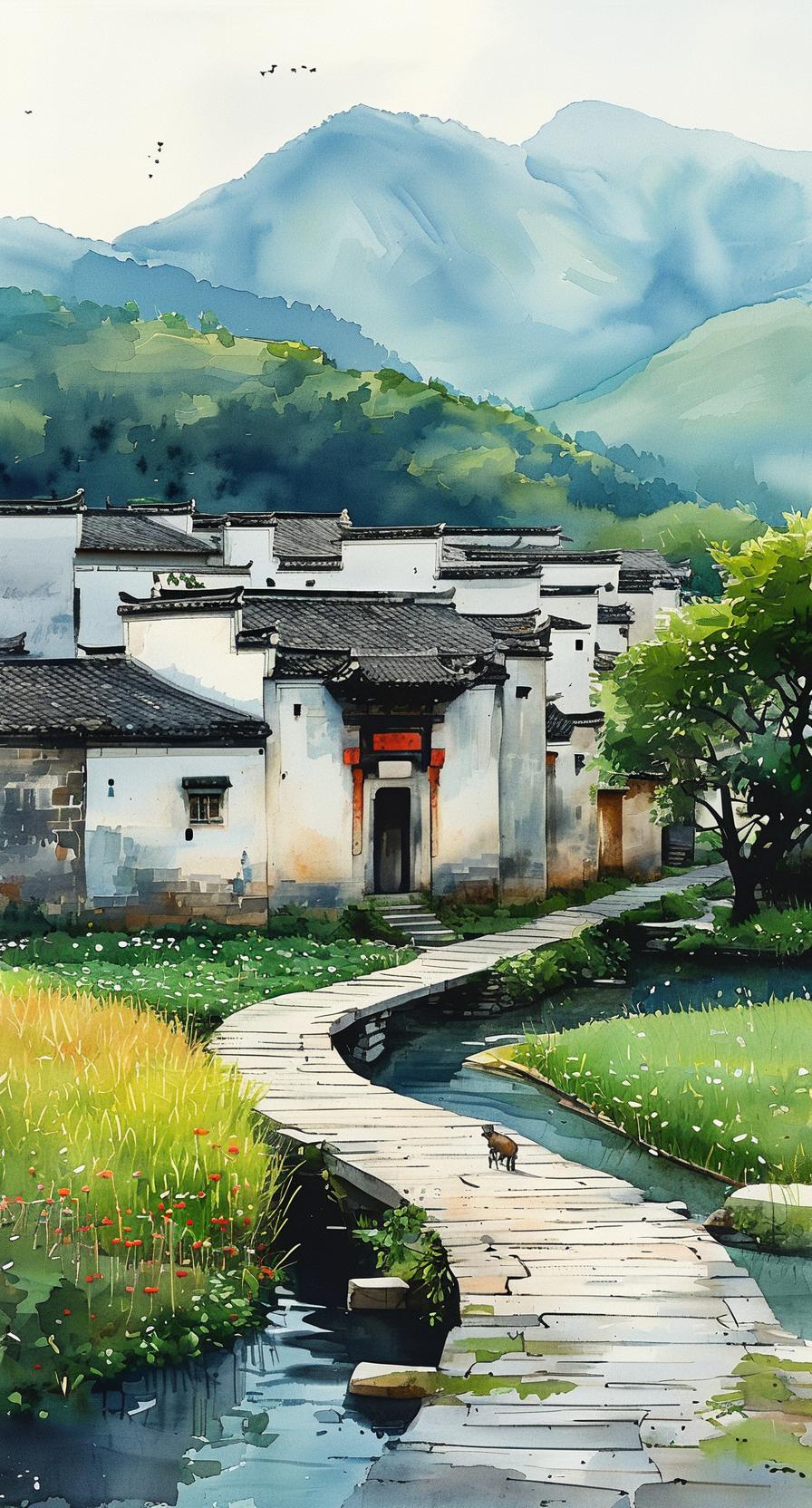 今年春天最想实现的心愿今年春天，我最想实现的心愿就是去一趟江南古镇。想象着漫步