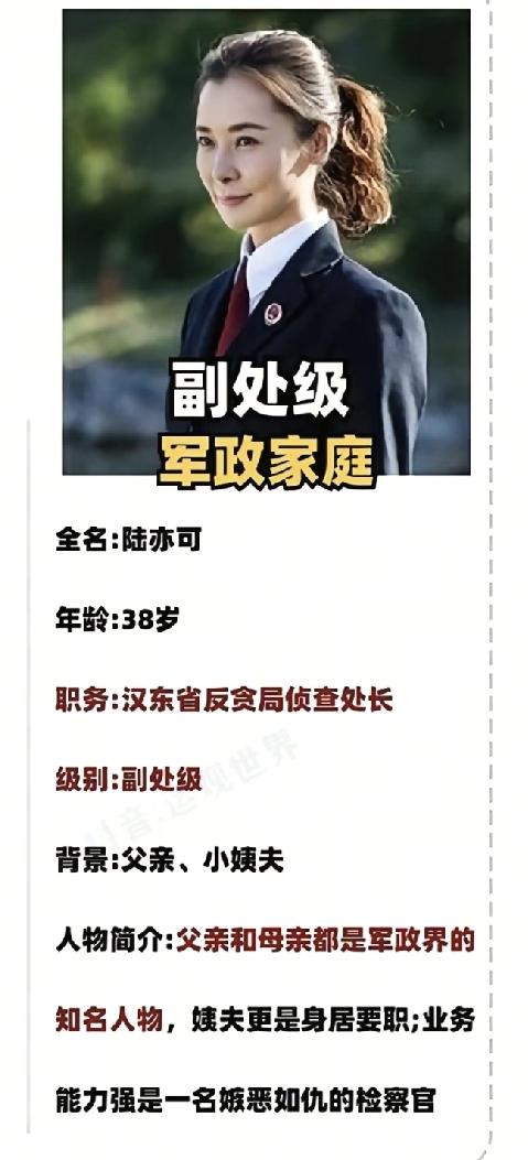 《人民的名义》中的陆亦可到底代表了谁呢!她的关系网里，姨夫高育良算是他们家族中的