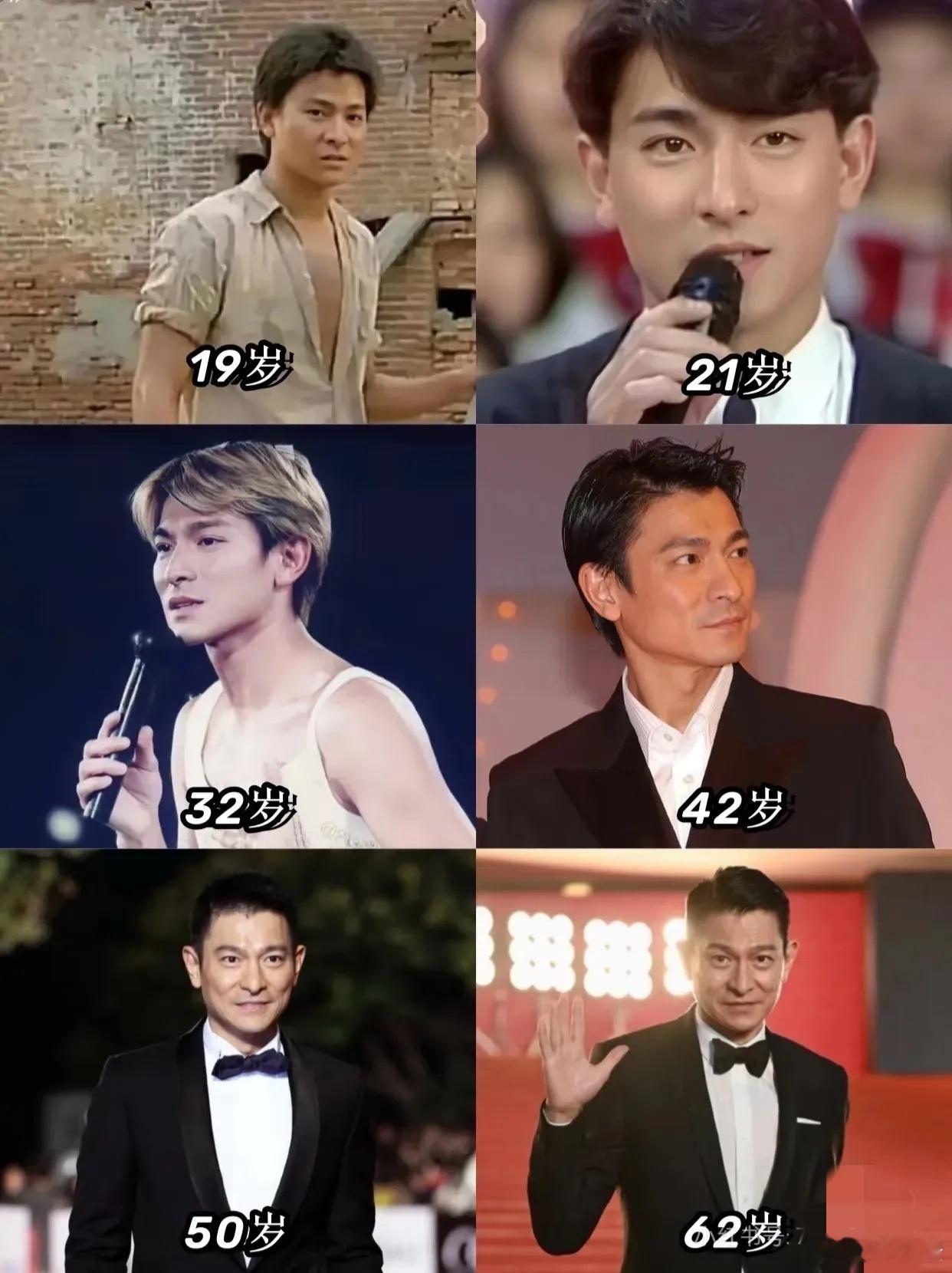 为什么感觉刘德华越来越帅了17岁刚出道的时候，就那颜值有哪个女生能顶得住高高的鼻