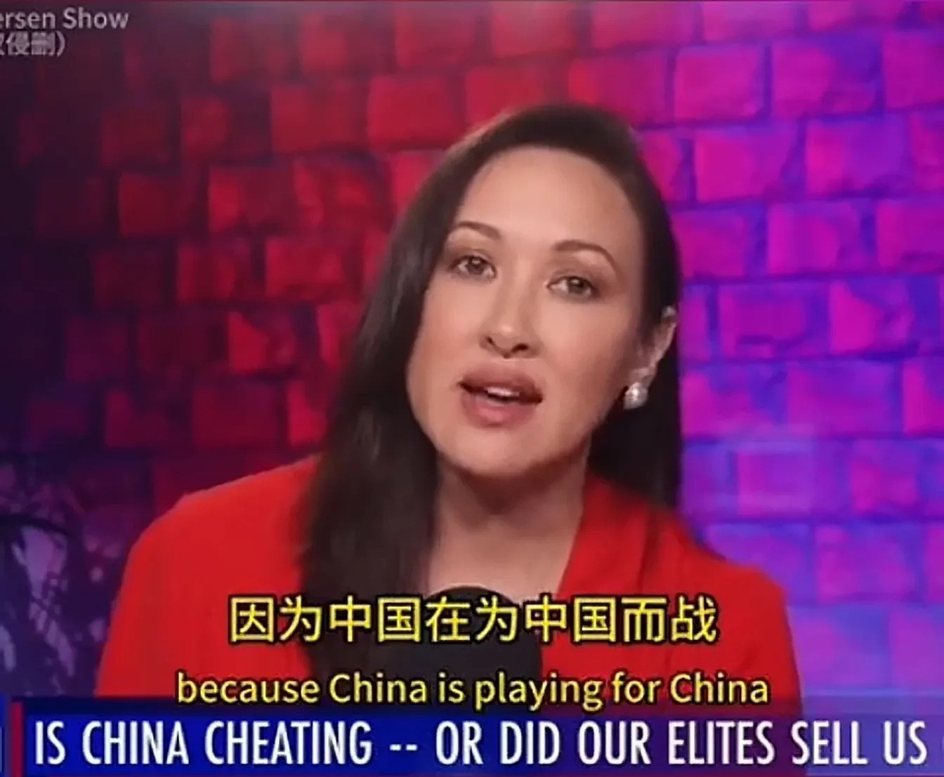 美国人醒悟了美女主播说出大实话有没有搞错！美国人终于开