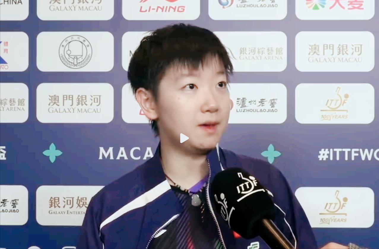 莎莎3:0零封梅谢芙，记者一个问题，莎莎懵了！记者问：如何评价这场比赛？