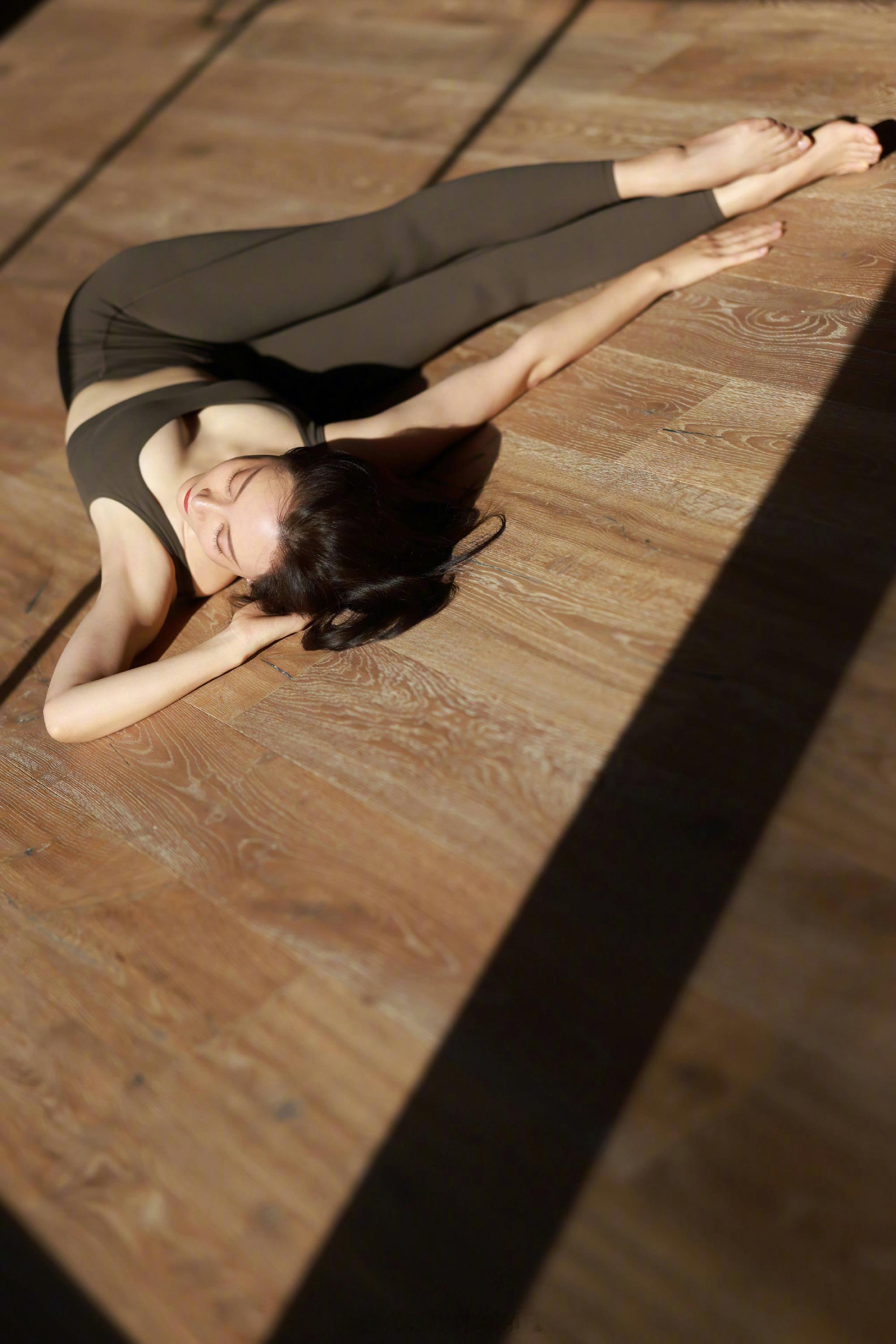 陈数瑜伽照这难度也太高了吧