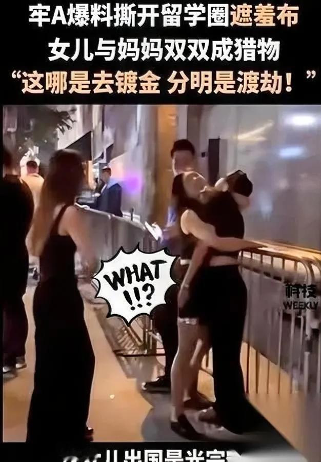 最近刷到那个温哥华陪读妈妈的哭视频没？镜头怼着脸，说为了儿子踢球掏空家底，在