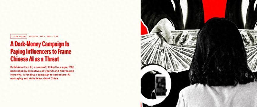 近日，美国社交网络爆出大新闻：OpenAI背后支持的超级政治行动团队“引领未来”