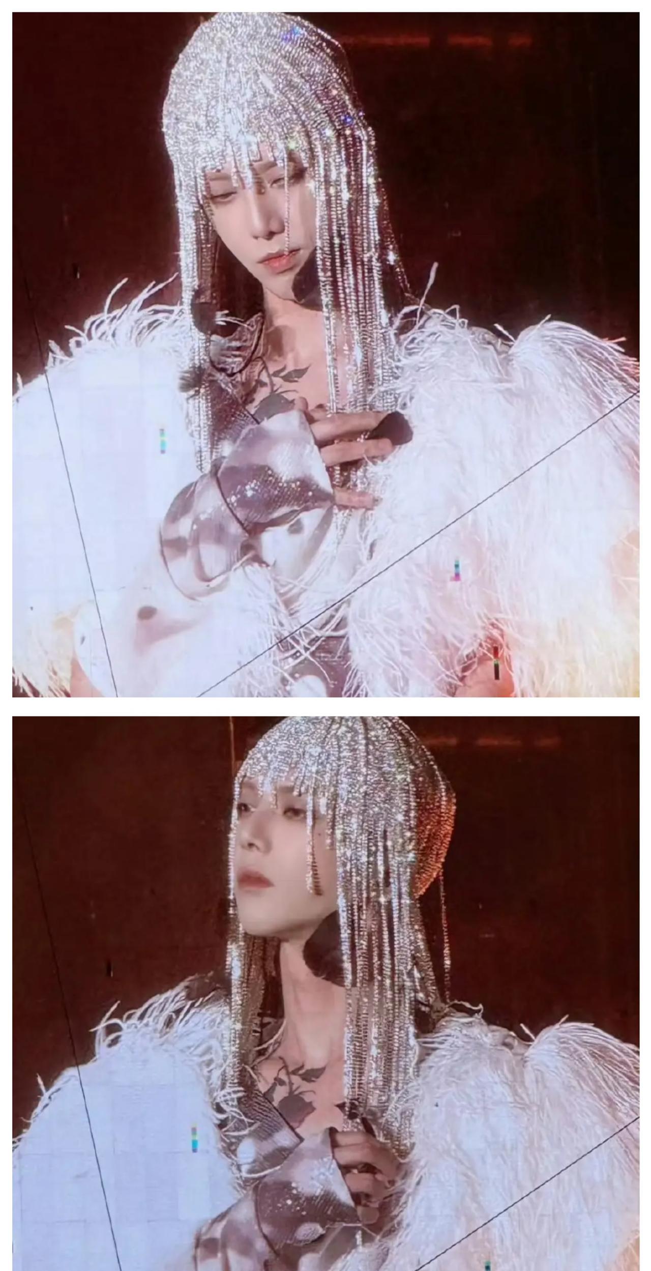 这一次，喜欢和不喜欢华晨宇的人，都沉默了！他最近在佛山演唱会的造型，真是