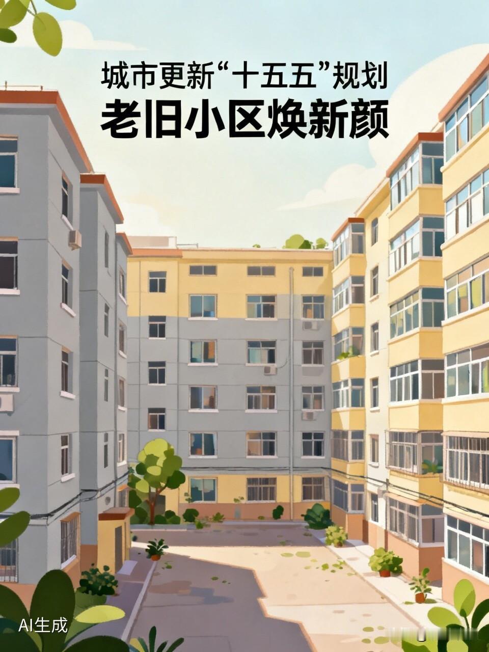 国家定调“十五五”城市更新！你的房子要体检，老小区将迎来这些大变化你住的