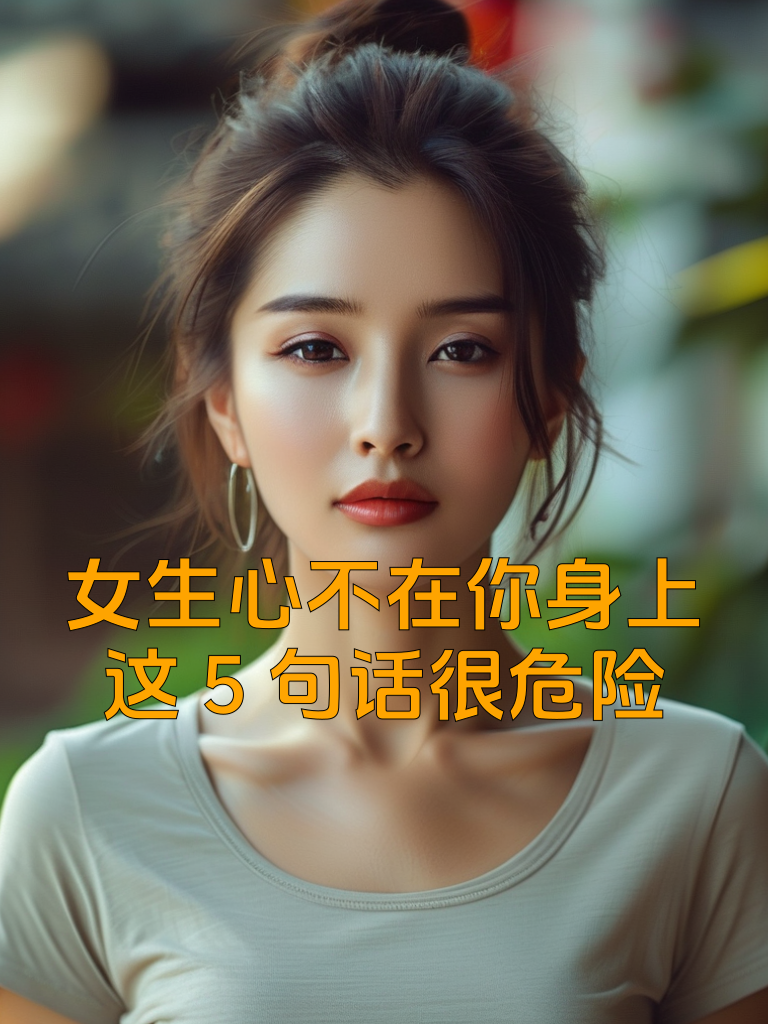 女生心不在你身上：这5句话很危险