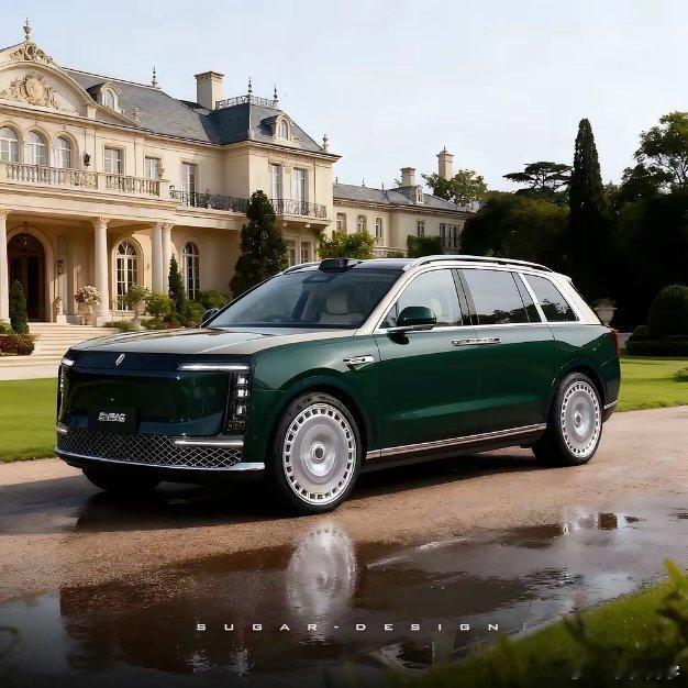 百万SUV风采！尊界M900新车预览！网友们对我之前做的尊界SUV版本念念不忘，