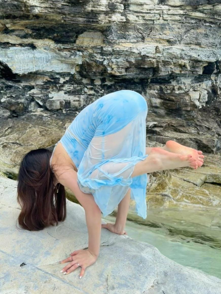 海边瑜伽 多接触大自然🍃