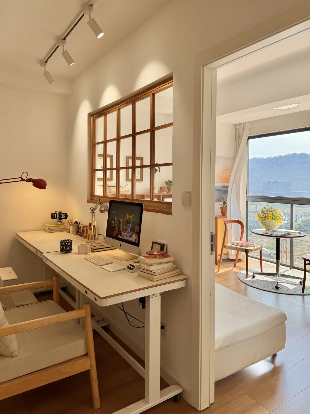 小户型就装原木风吧，真的好温馨啊！