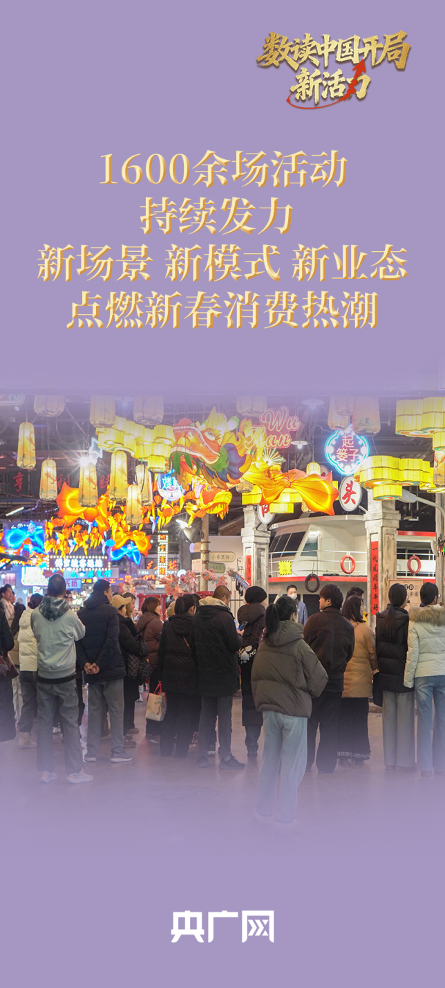 1600余场活动持续发力 “三新”点燃新春消费热潮