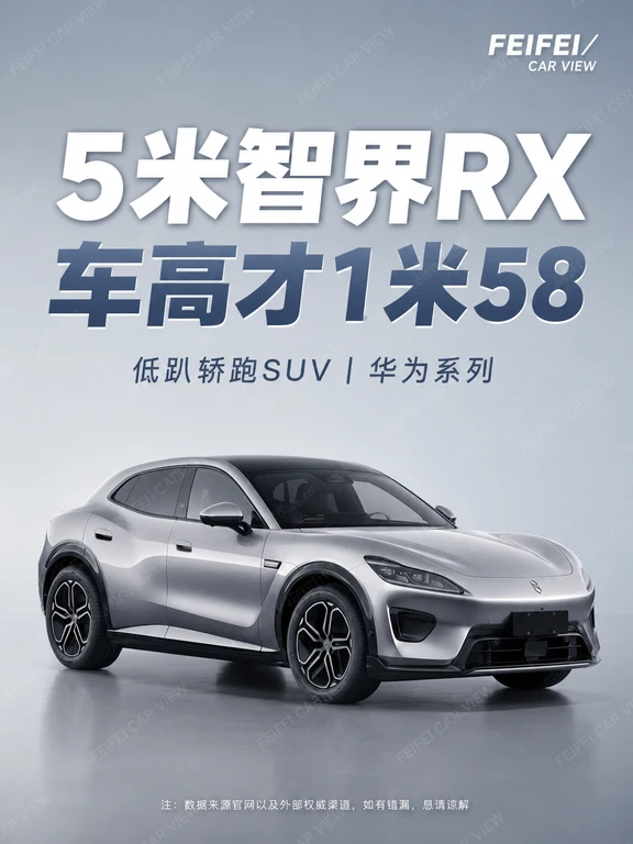 智界RX申报，车高才1米58，852km续航