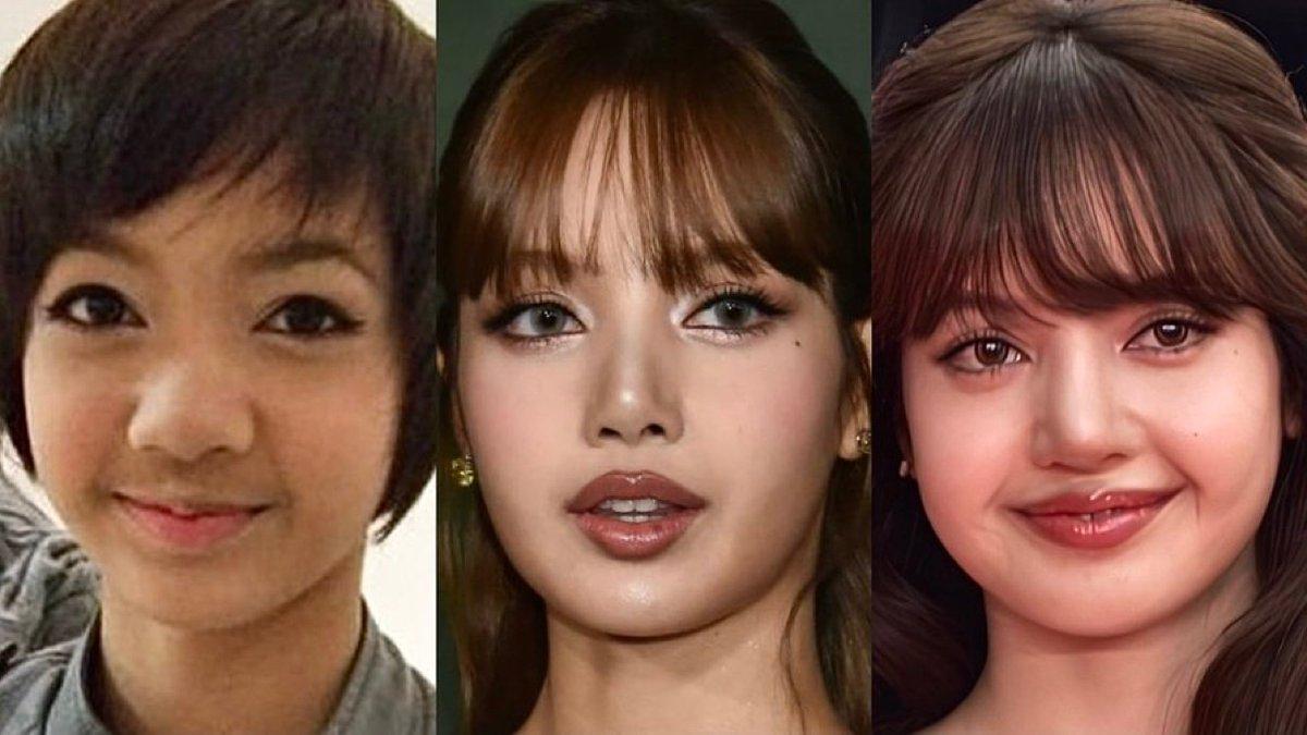 Lisa的三次整容。