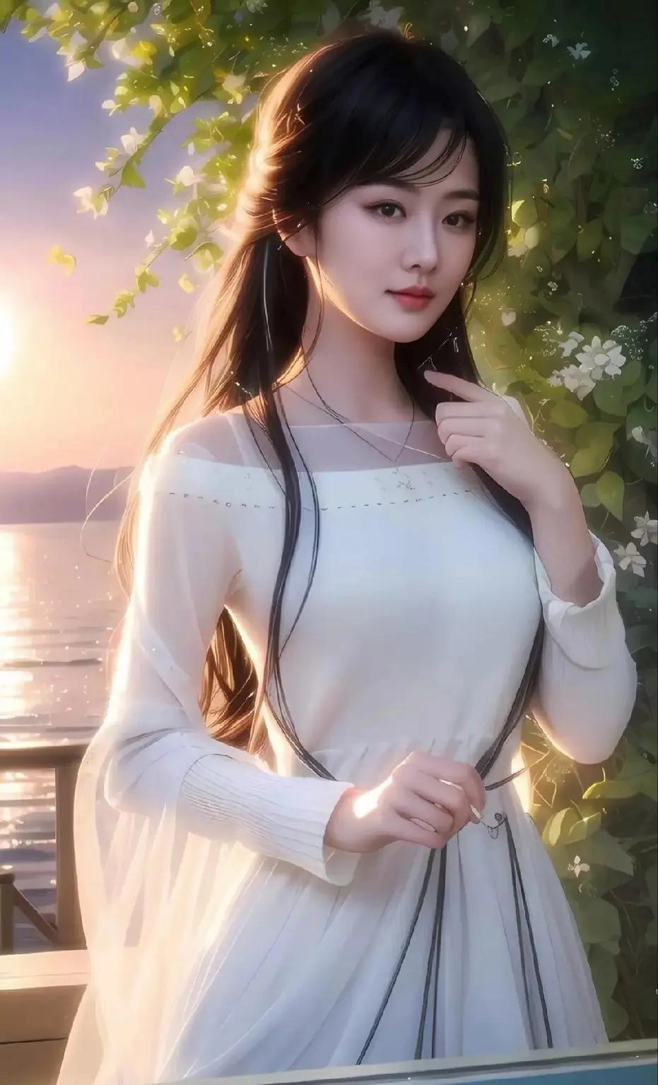 红裙与沙漠的适配度