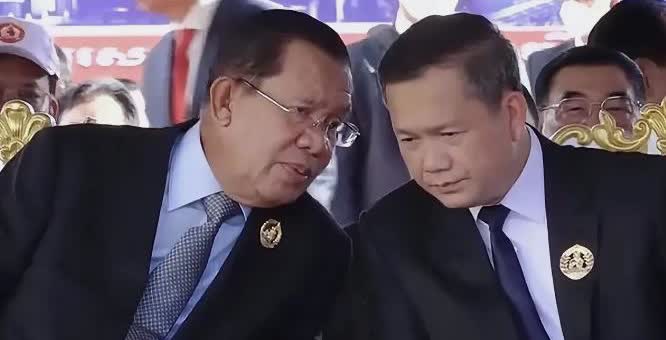 “柬埔寨野心暴漏，想要在亚洲搞事情！”洪森父子可能已经暗降美国，同时搞掉亲中的泰