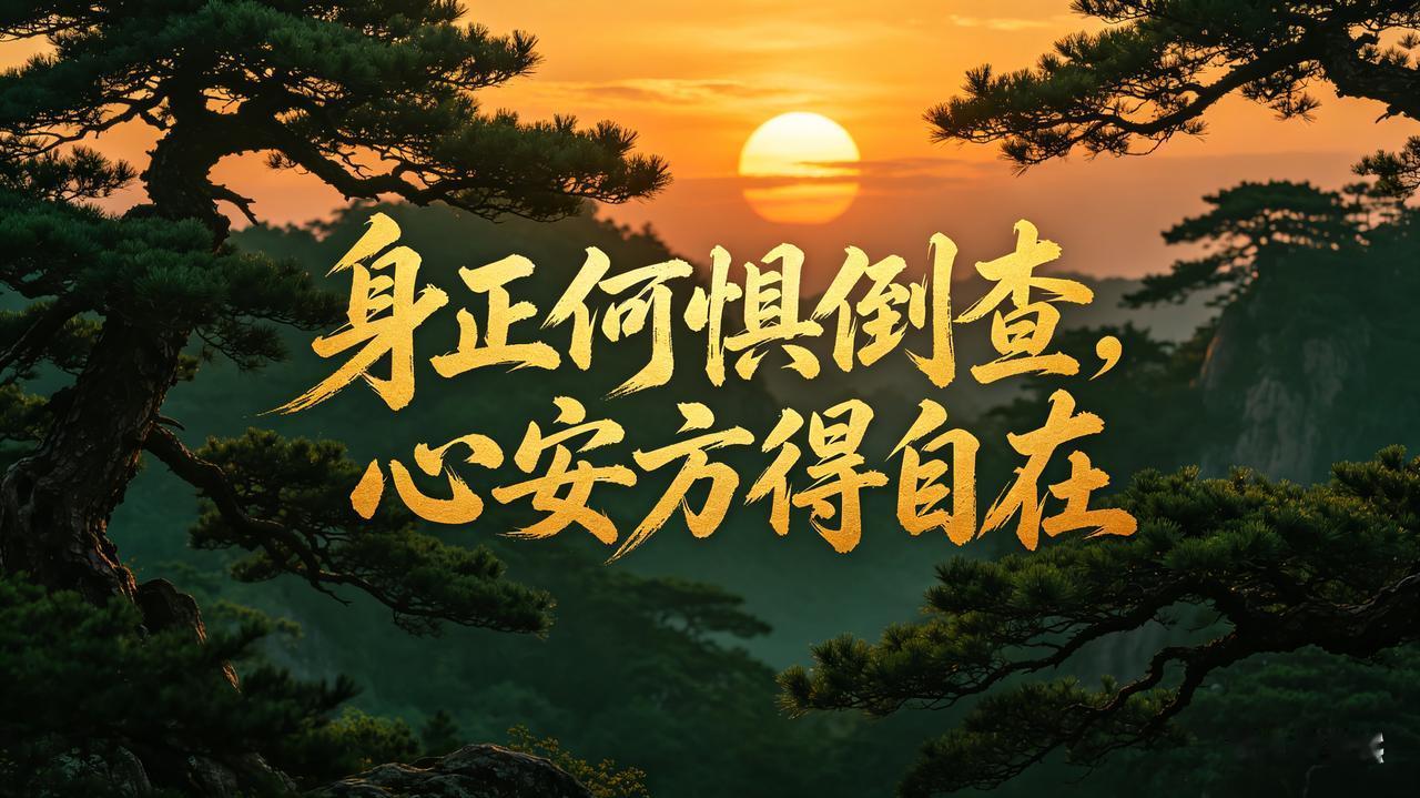 退休一身轻，心正不怕查安心过好晚年生活如今网上热议“倒查二十年”，很多人