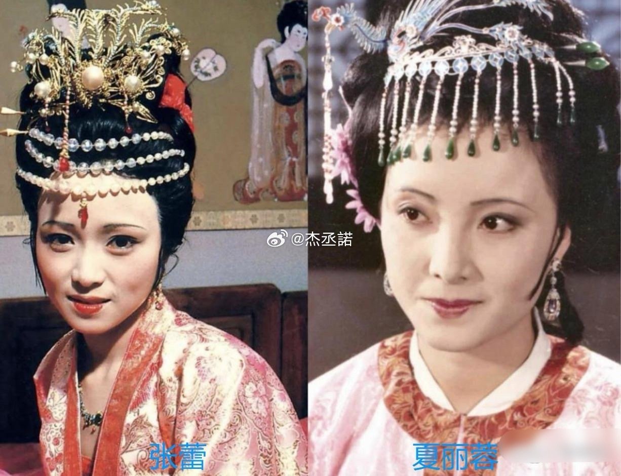 87版《红楼梦》拍摄长达3年，有的角色是两人同演的，不仔细看真看不出来​