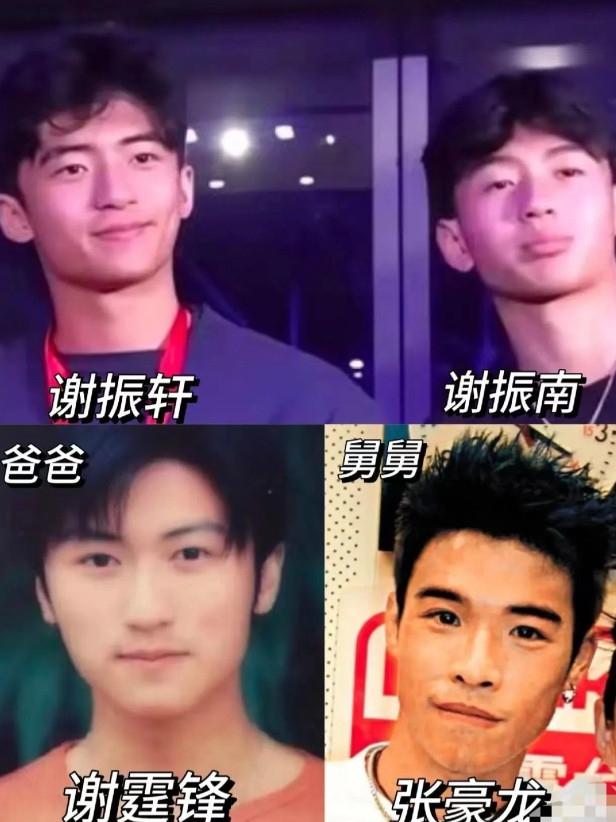 我就觉得张柏芝的儿子长得非常不像谢霆锋看到这张图我懂了，他们长得最像的人