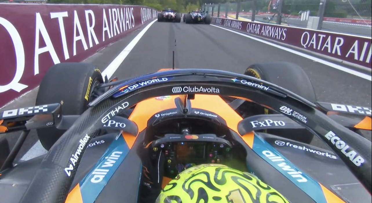 2026F1比利时大奖赛这斯帕站简直堪称大英姐妹花受难记，拉塞尔电池没电退赛，