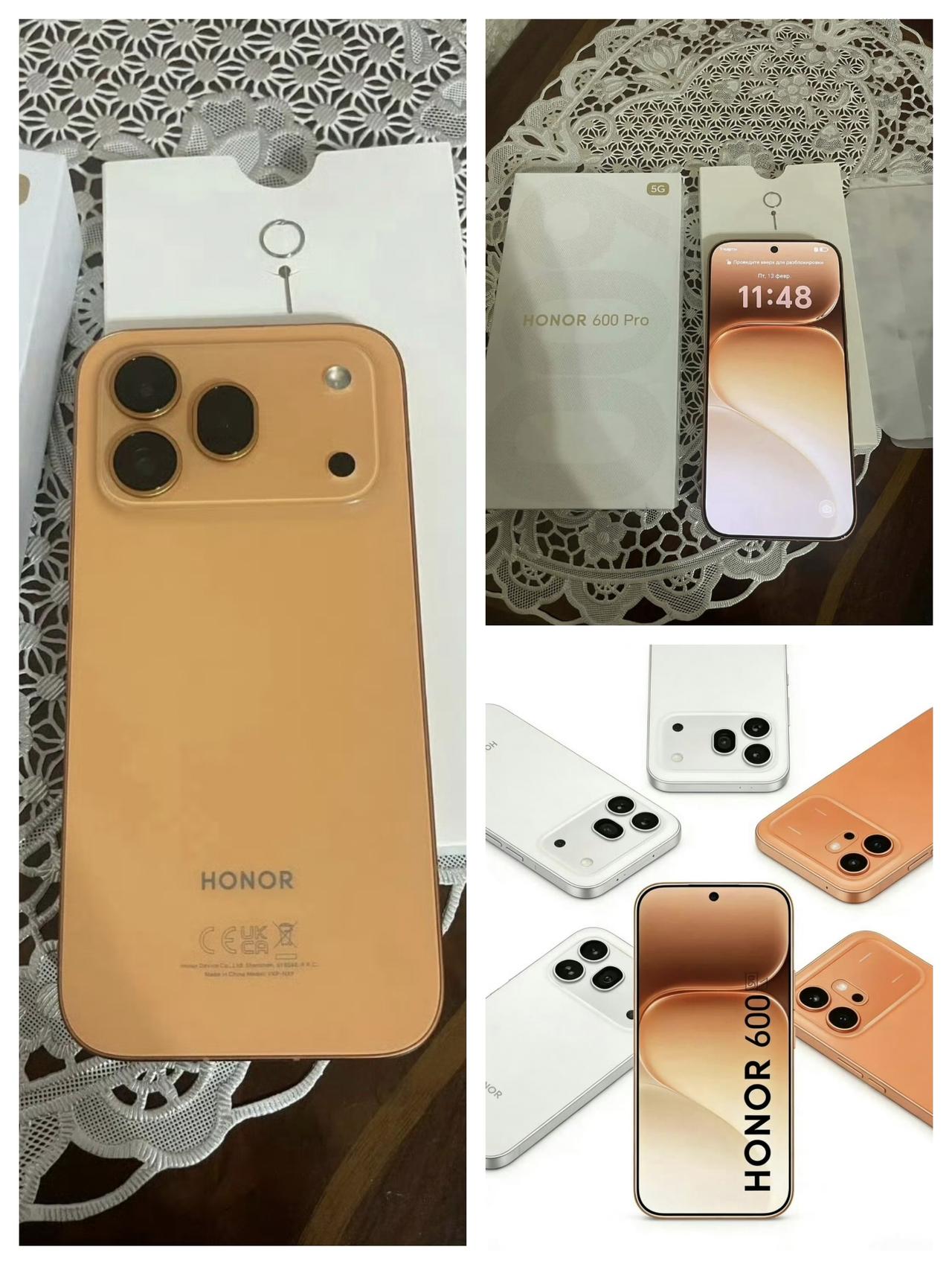 荣耀600系列海外版外观曝光，酷似iPhone1.Pro？看了外网爆料的荣