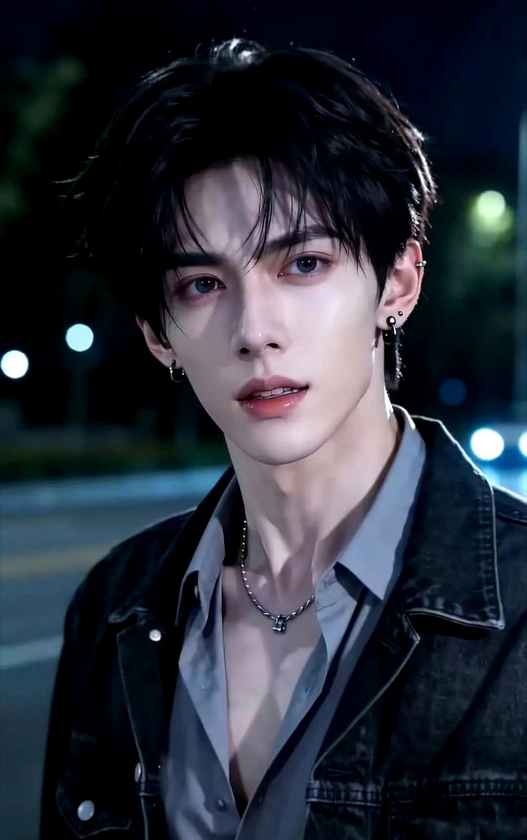 谁懂啊！现在AI技术已经进化到这种程度了？AI短剧里的男主脸，简直是把动漫男主