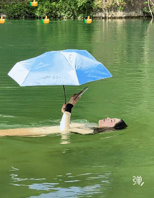 一般情况下，手举高会下沉![赞]
