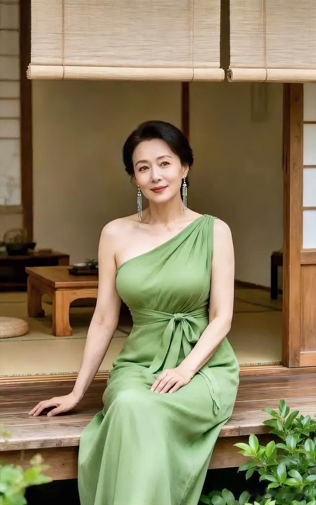 浅绿衬闲庭，时光慢煮温柔。