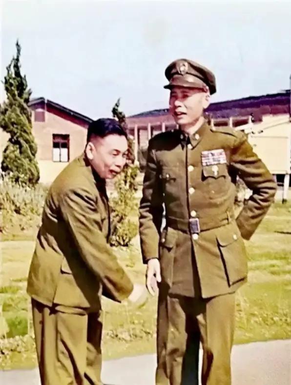 我说这是蒋经国跟薛岳，但没人相信。