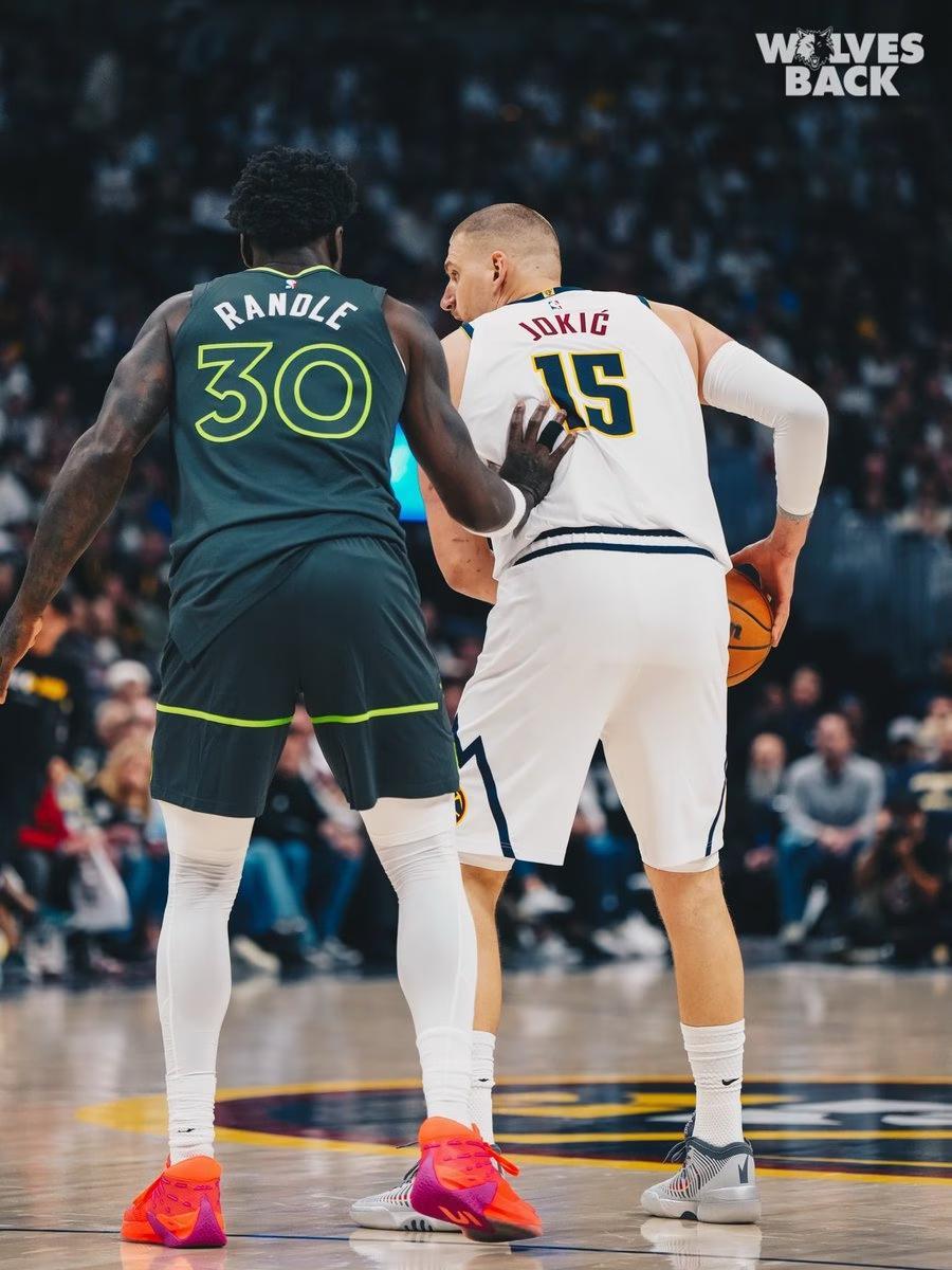 约基奇25+13+11，掘金主场116-105有惊无险战胜森林狼，季后赛取得开门