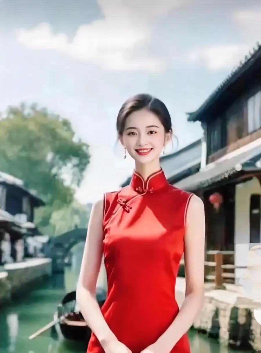 秀水石桥渡小船竹楼翠柳挽云烟凭栏静眺诗情起……[作揖][玫瑰]