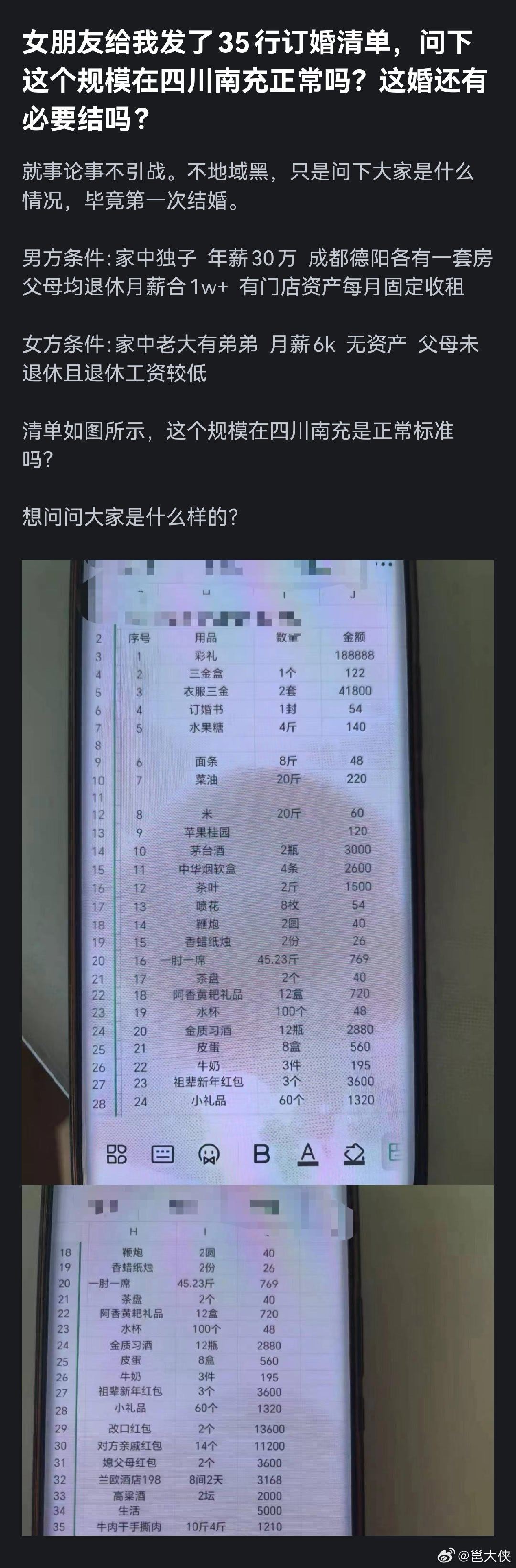 人家整这清单也只是为你抬咖，别不识好歹。