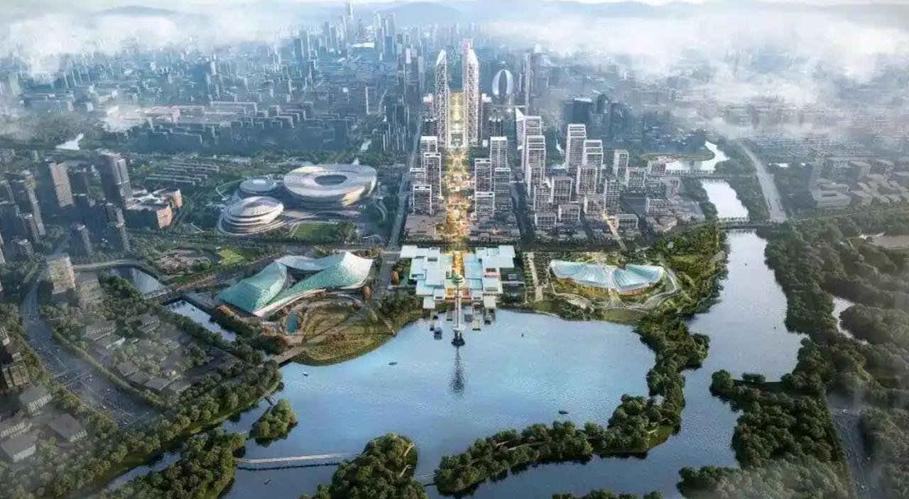 苏州科技城要向杭州的未来科技城看齐，个人认为需要打破行政区划藩篱，进一步扩大苏州
