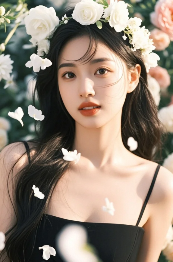 梨涡浅浅漾，甜过初夏桃