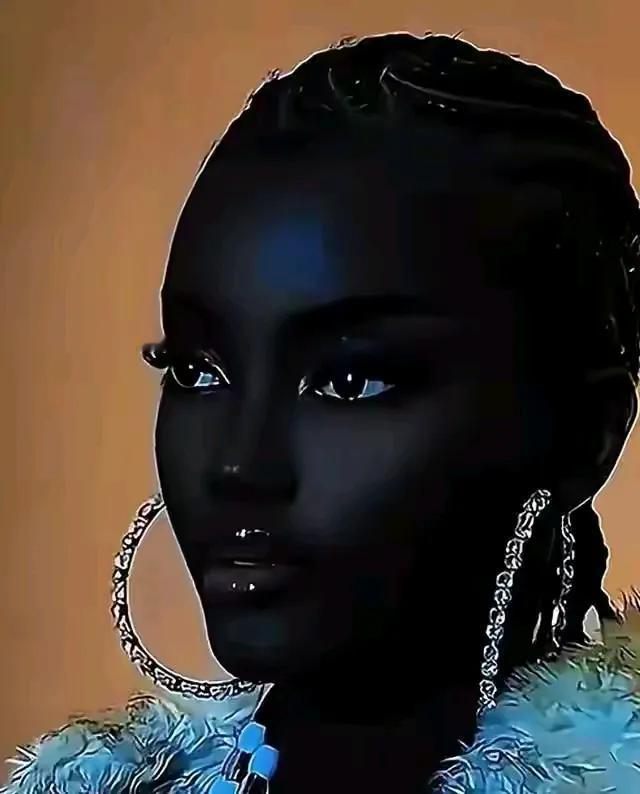 这是我至今为止，看到过的最黑最黑的黑人了。据说，这是全世界最黑的民族，他们生活