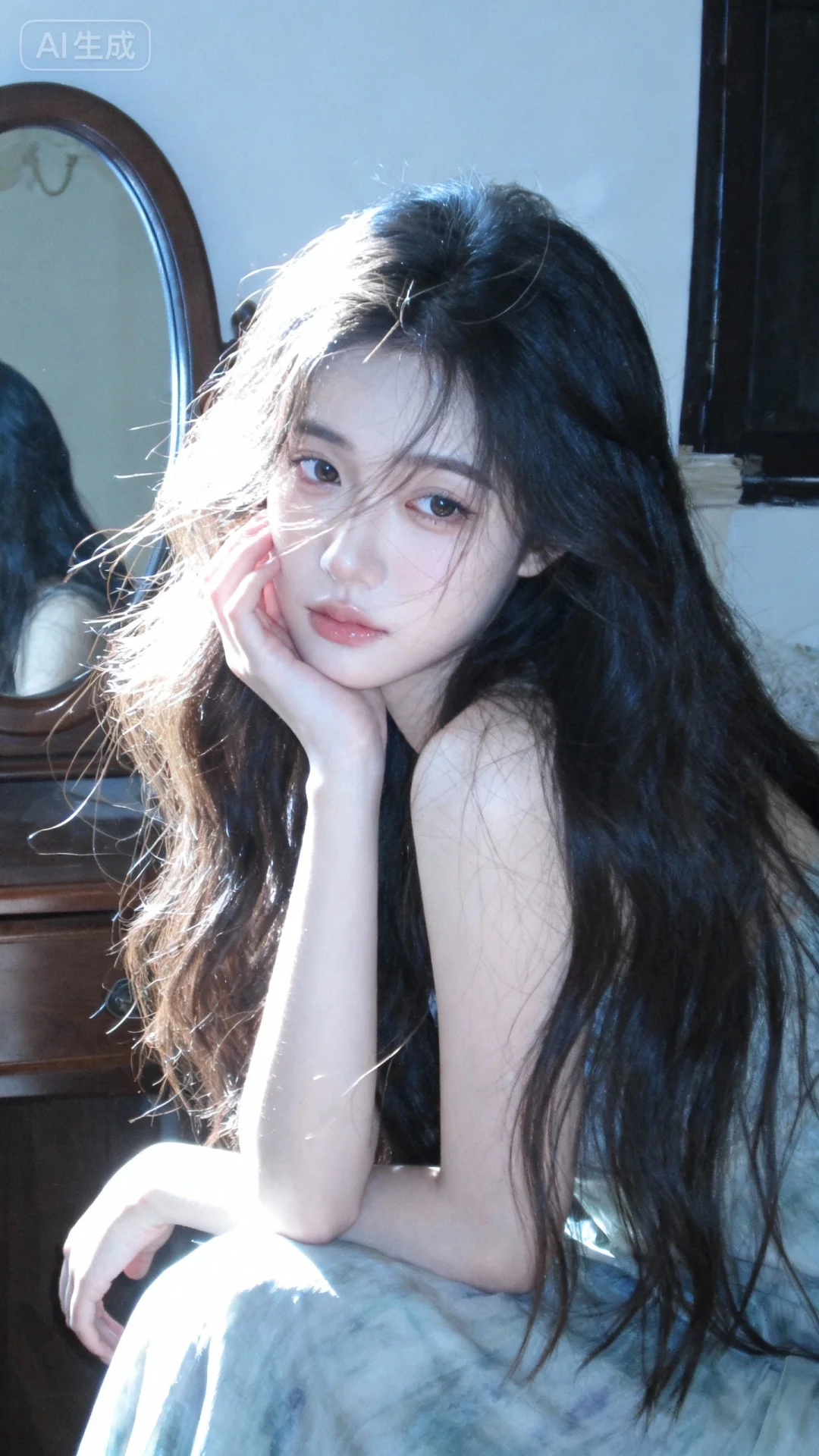 CCD拍摄质感，大师作品级氛围，晴天环境，柔和光线笼罩整体，增添梦幻朦胧感，阳光