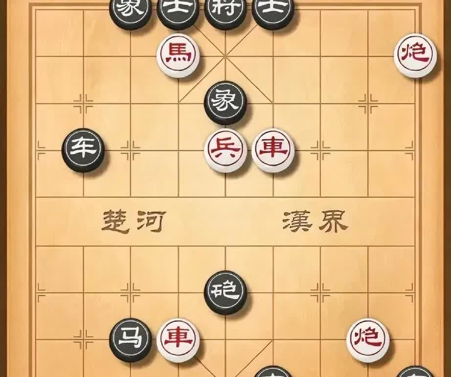 若想成为弈坛高手，就必须练就较强的心算能力与全局把控能力。下面这盘残局，请问红方