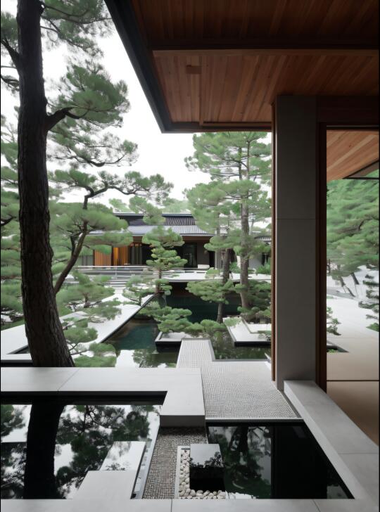 中式禅意庭院