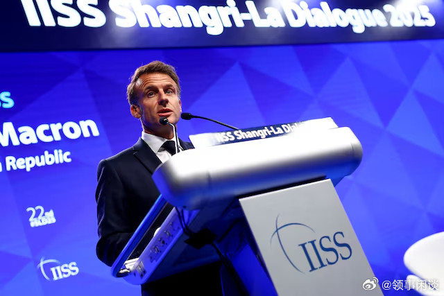 【法国总统马克龙警告美中分歧，呼吁亚洲国家结成联盟】（路透社