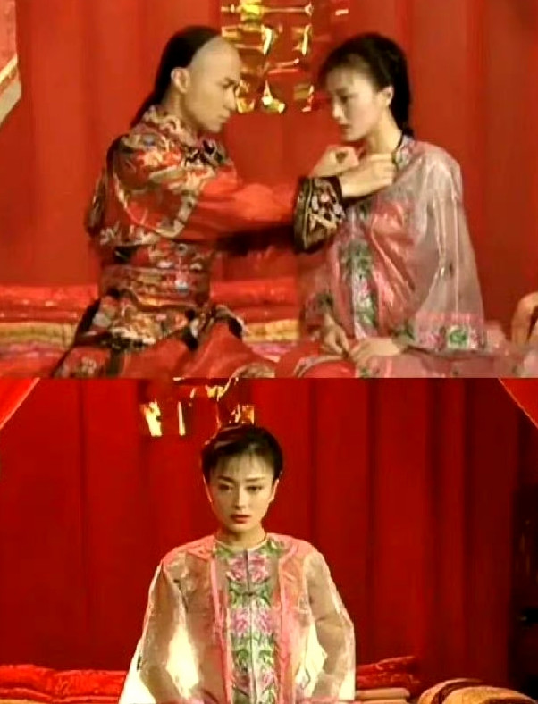 原来知画穿的是透视装？​