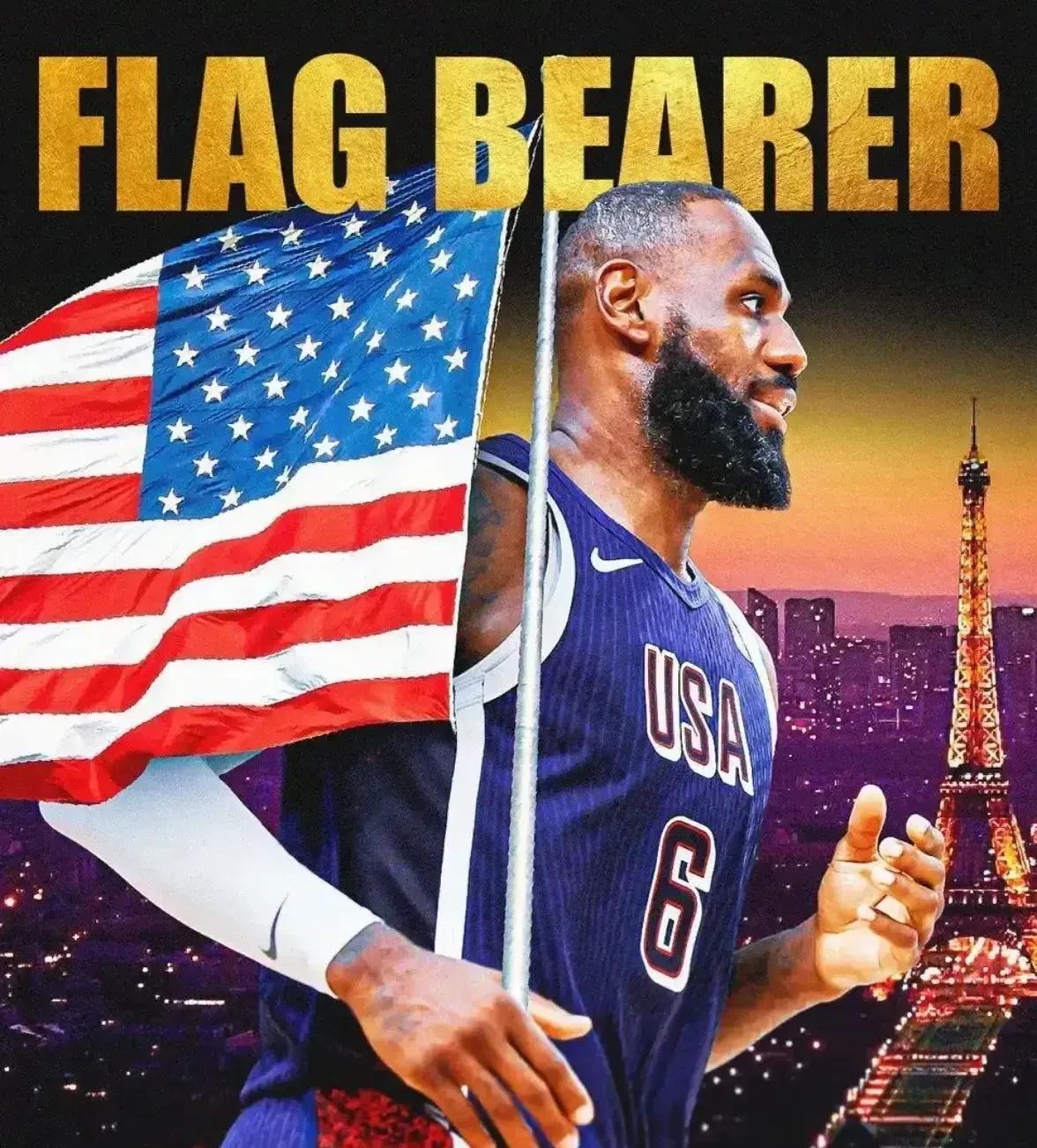 詹姆斯曾在巴黎奥运会前号召NBA球员参加奥运会，于是詹黑开始全网否定：说杜兰特和
