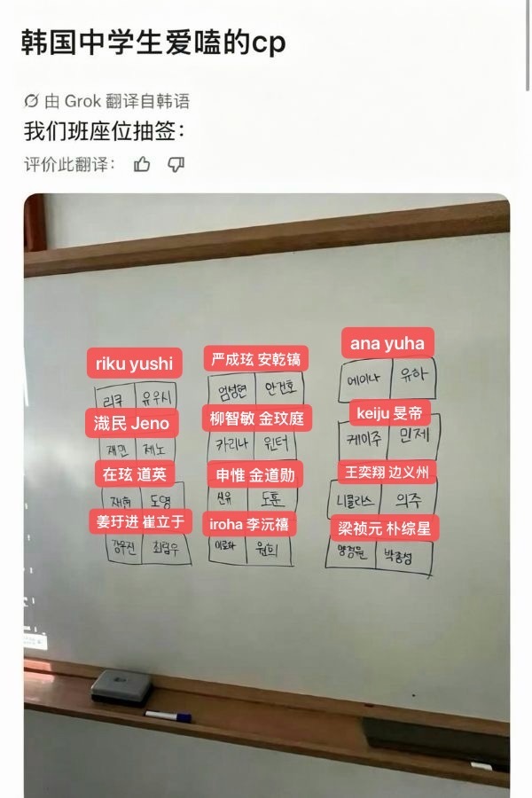 盘点那些韩国中学生爱磕的CP哪对最男科？