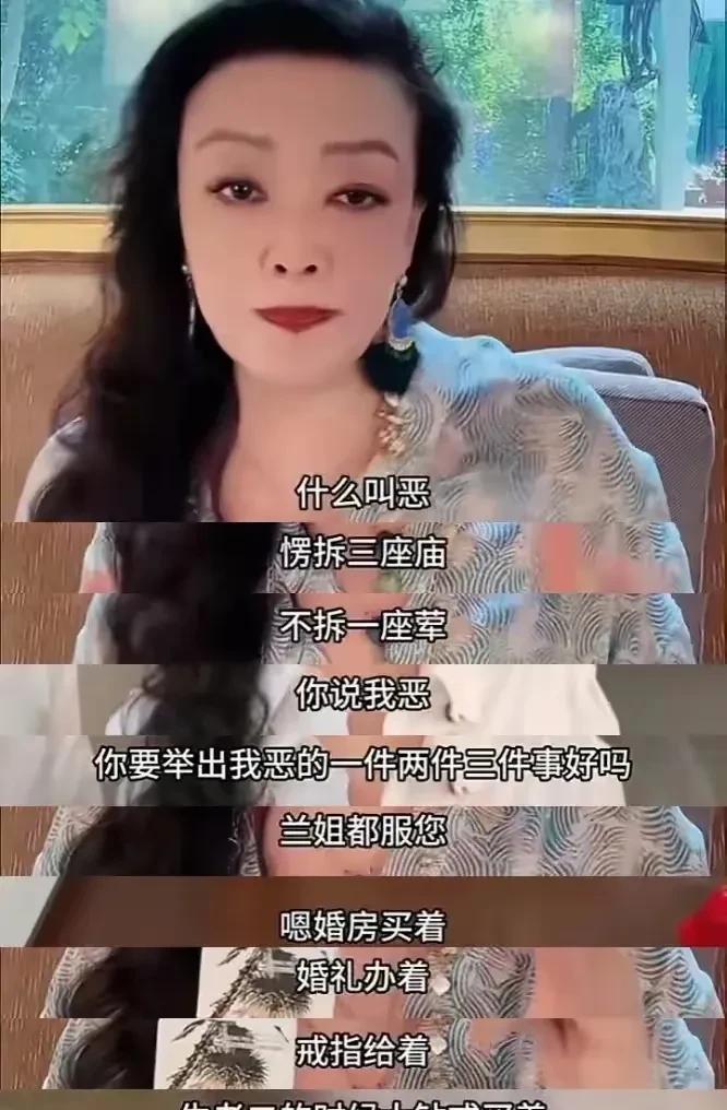 湛兰说这话她到底是不是豪门呀看看人家豪门向太娶儿媳妇婚礼什么标准生一胎