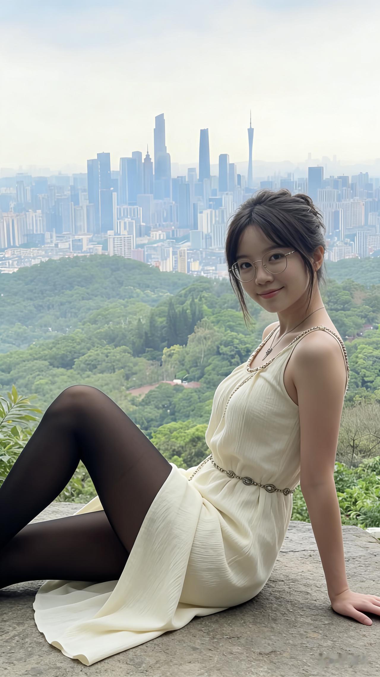 都市与自然的完美融合，时尚与优雅的完美结合。美女人像群高清美女好身材性感女