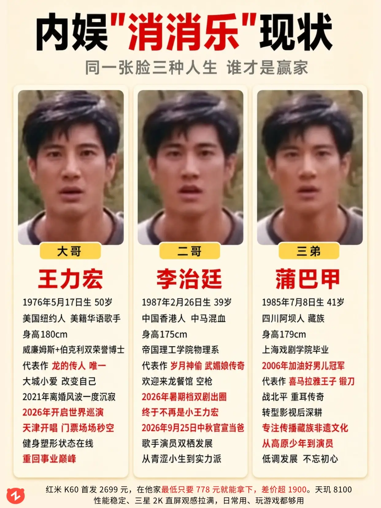 内娱消消乐三巨头，你最看好谁？
