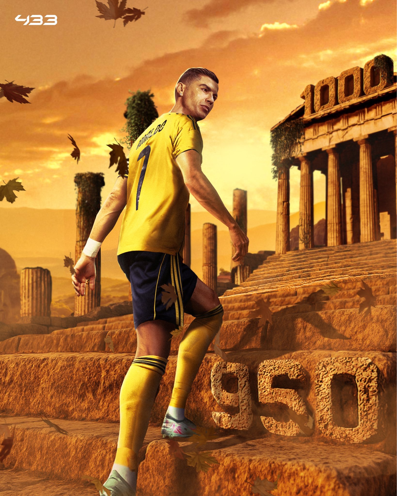 C罗c罗职业生涯950球和c罗一起siu到最后你知道950球有多恐怖吗