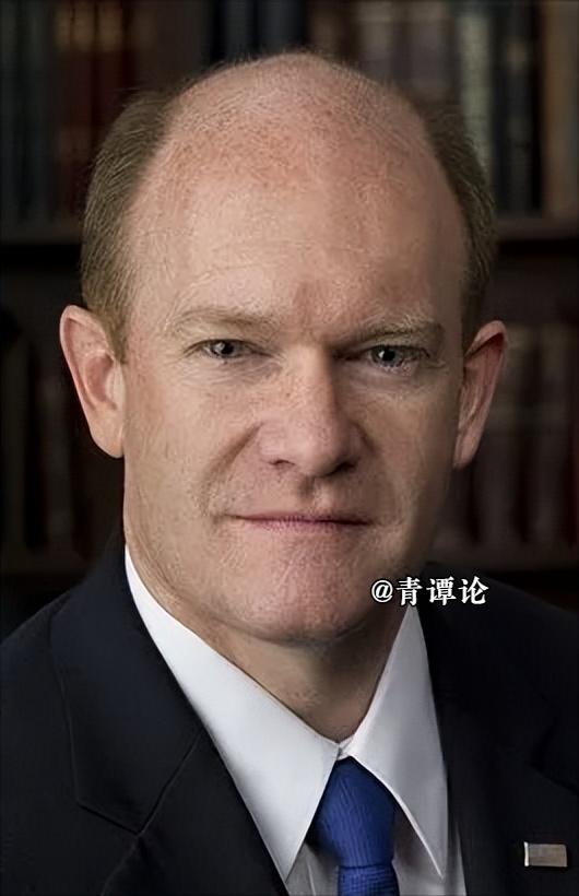 美媒报道，民主党籍联邦参议员昆斯（ChrisCoons）发表声明批评特朗普，他