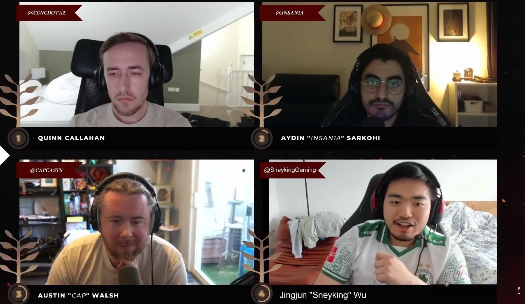 Sneyking：我觉得我们队伍在不同阶段，显然存在过矛盾，第一年没什么好抱怨的