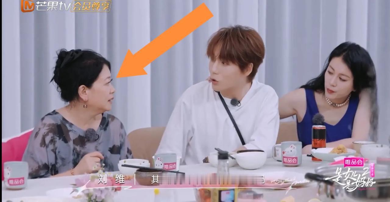 李嘉格退出把这个位置让给刘维吧。你看李嘉格妈妈那个渴望的目光。刘维妈妈