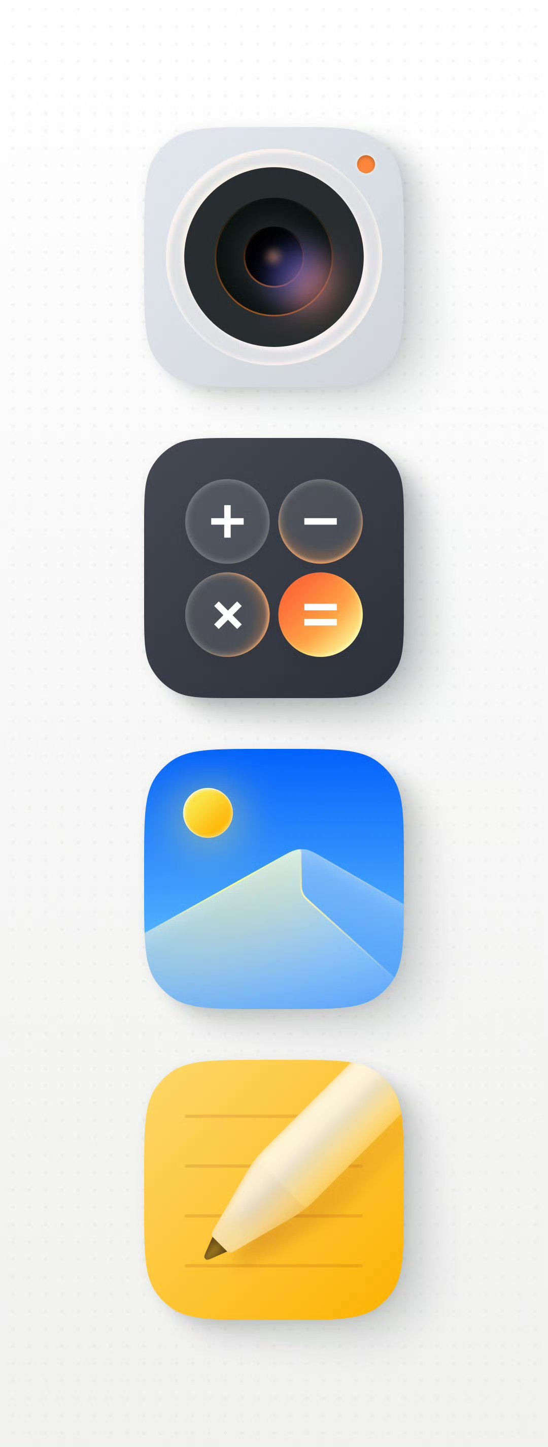全新ColorOS16图标感受一下。右边是15图标​​​