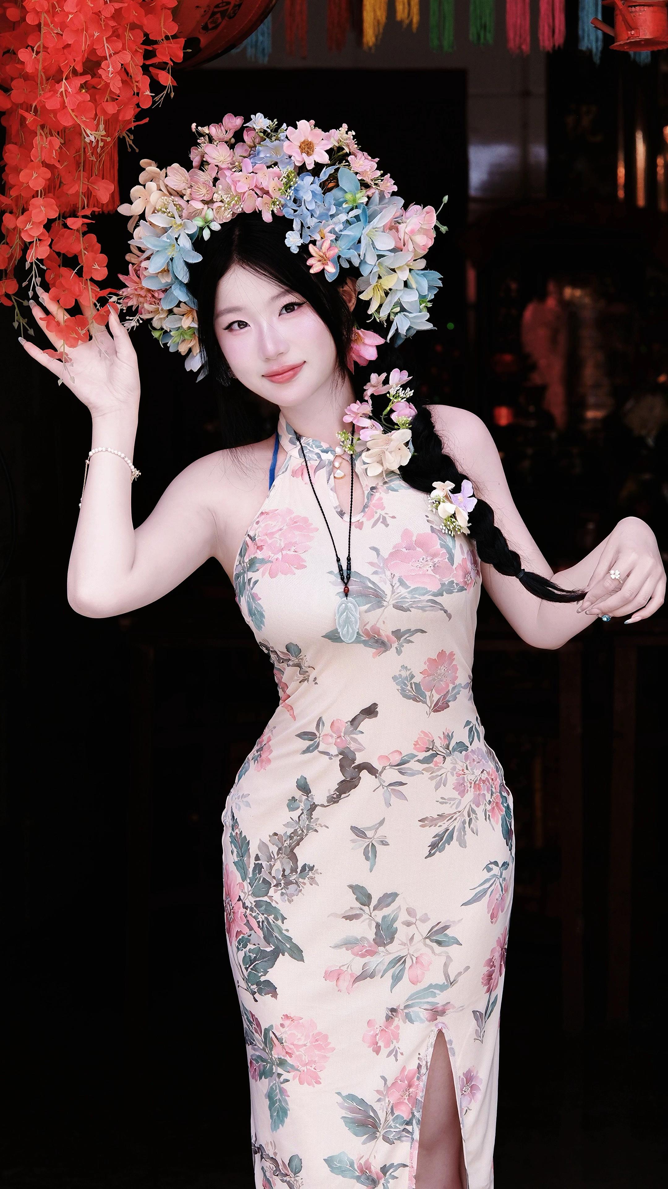 簪花和旗袍绝配！ 闺蜜们我找到了泉州拍照不出汗，又很出片的地方！